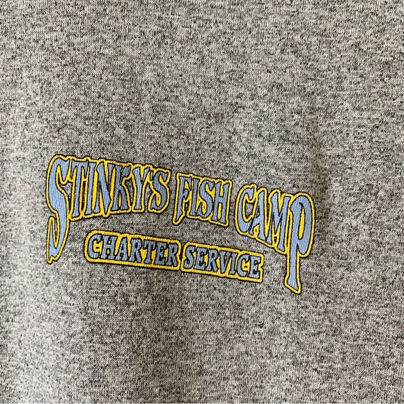 Stinky’s Fish Camp Long Sleeve Men's Shirt XL - Picture 3 of 5